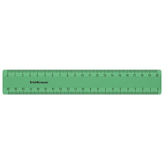 Χάρακας Erichkrause 20cm Powder 55508
