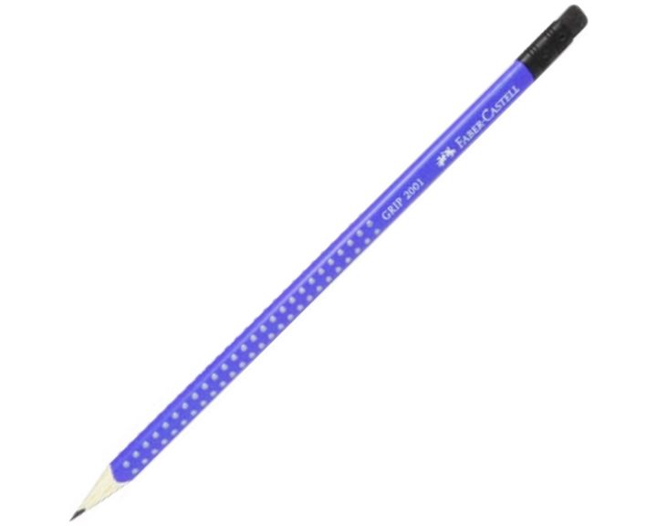 Μολύβι Με Γόμα Faber-Castell Grip 2001 HB Aquamarine