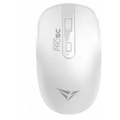 ALCATROZ WIRELESS TWO WAY DONGLE (USB+TYPE-C) SILENT MOUSE WHITE