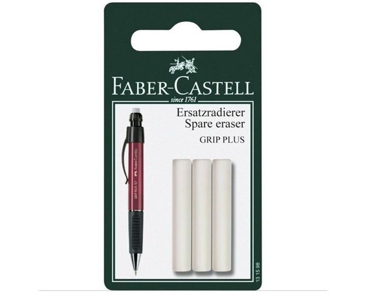 Ανταλλακτικές Γόμες Για Μηχανικό Μολύβι Faber Castell Grip Plus 1307/1314 131598