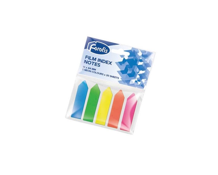 Σελιδοδείκτες Forofis Ass Colors 12x444mm Βέλος