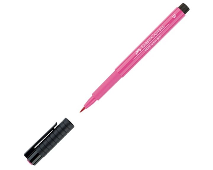 Μαρκαδόρος Faber - Castell Pitt Artist Pen Brush 129 Pink Madder Lake