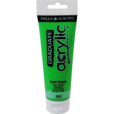 Ακρυλικό Χρώμα Daller Rowney 120ml 335 leaf green 123120355