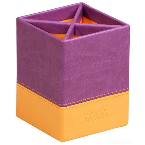 Μολυβοθήκη Rhodia 8x8x11cm Violet 318910