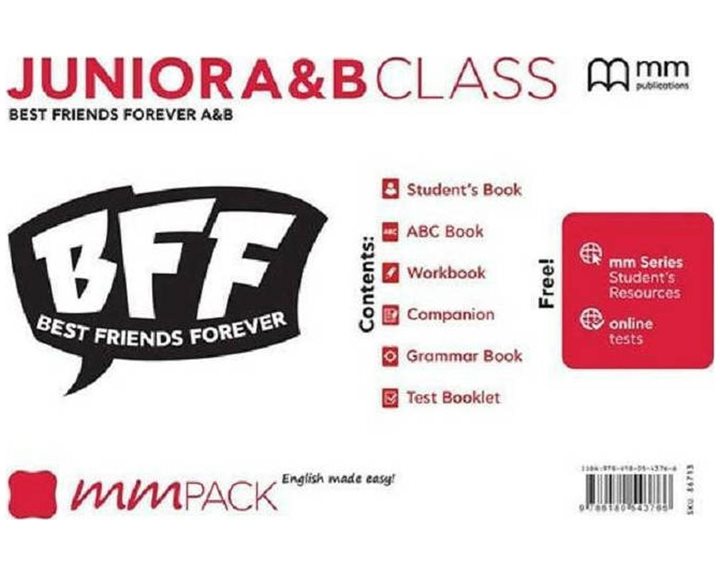 BEST FRIENDS FOREVER ONE YEAR COURSE MM PACK JUNIOR A+ JUNIOR B BFF