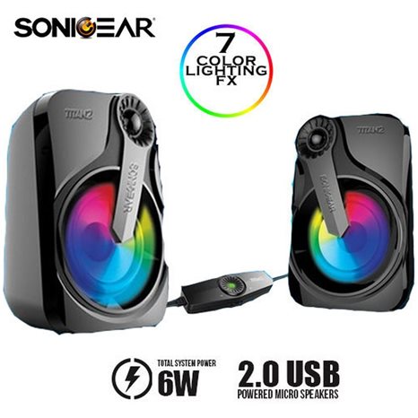 Sonic Gear USB 2.0 Speaker System With Huge Bass
