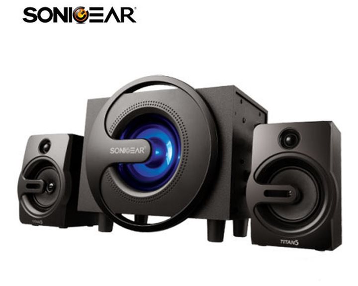 SONIC GEARS COMPUTER SPEAKERS TITAN 5 BLUETOOTH