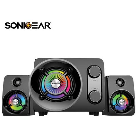 SONIC GEAR BLUETOOTH ULTRA BASS 2.1 STEREO SYSTEM