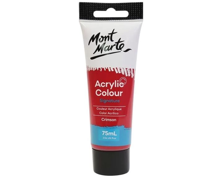 Ακρυλικό Mont Marte 75ml Studio Acrylic 11 Crimson