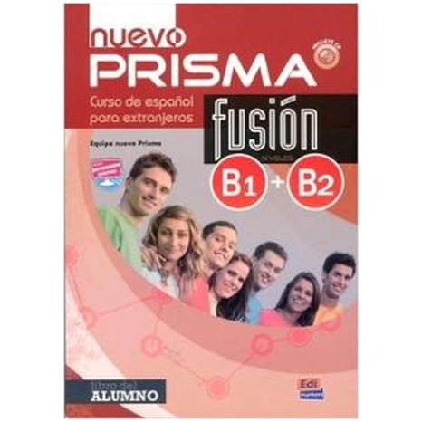 PRISMA FUSION B1 + B2 INTERMEDIO ALUMNO (+ CD) N/E