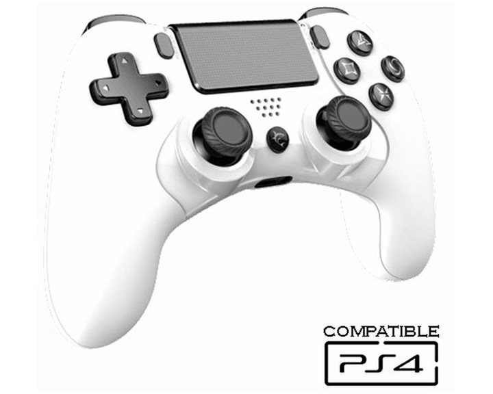 WHITE SHARK GAMEPAD FOR PS4 CENTURION WHITE