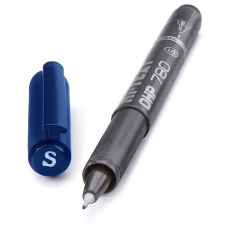 Μαρκαδόρος Διαφανειών Hi-text Superfine OHP 780 0.3mm Μπλέ