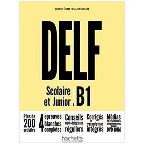 DELF SCOLAIRE & JUNIOR B1 METHODE (+ DVD-ROM) N/E