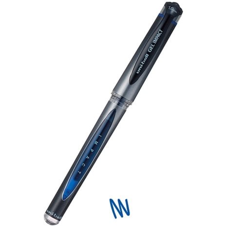 Στυλό Uni-Ball Gel Impact 1.0mm UM-153S Μπλε