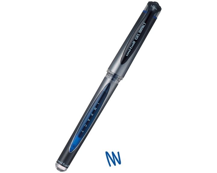 Στυλό Uni-Ball Gel Impact 1.0mm UM-153S Μπλε
