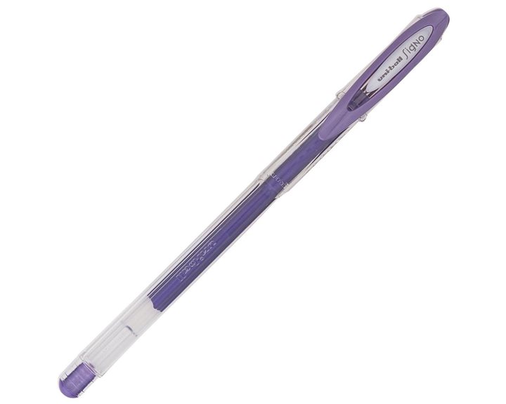 Στυλό Uni-Ball Signo Noble Metallic 0.8mm UM-120NM Μωβ