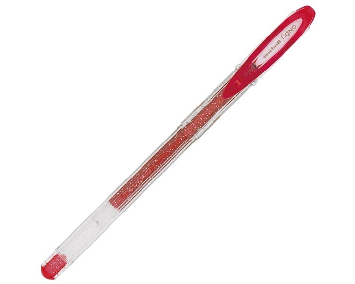 Στυλό Uni-Ball Signo Sparkling 1.0mm UM-120SP Κόκκινο
