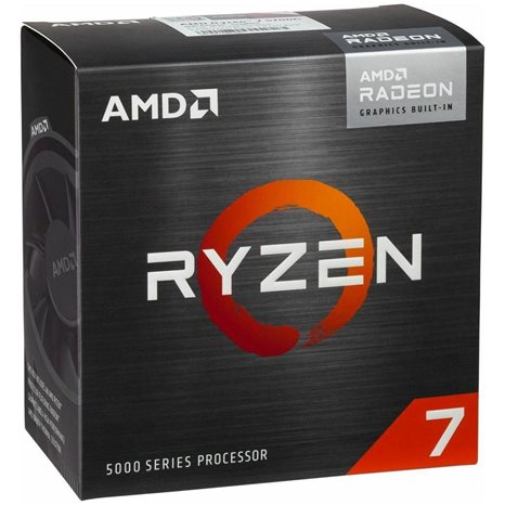 AMD CPU RYZEN 7 5700G, 8C/16T, 3.8-4.6GHz, CACHE 4MB L2+16MB L3, SOCKET AM4, RADEON VEGA 8 PROCESSOR GRAPHICS, BOX, 3YW. 100-100000263BOX