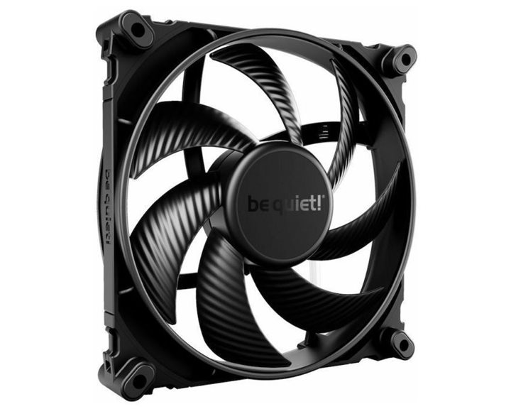 BEQUIET FAN SILENT WINGS 4 140MM PWM HIGH-SPEED BL097, 1900RPM, 78,4CFM/133,2M3/H, 29,3 dB, Lifespan 300000h, BLACK, 5YW.