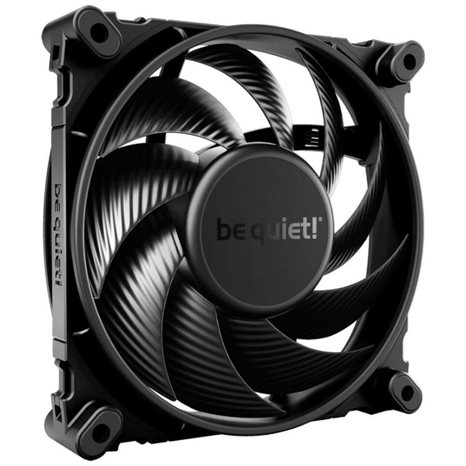 BEQUIET FAN SILENT WINGS 4 120MM PWM BL093, 1600RPM, 48,7CFM/82,74M3/H, 18,9 dB, Lifespan 300000h, BLACK, 5YW.