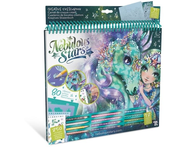 Nebulous Stars Creative Sketchbook Fantasy Horses - Water 11372
