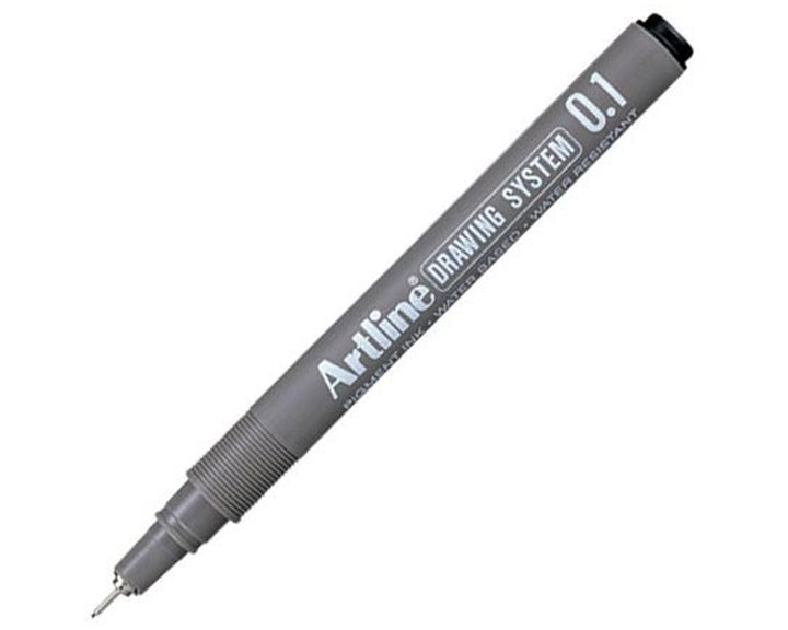 Μαρκαδόρος Artline Σχεδίου EK-23 0.1mm Μαύρος