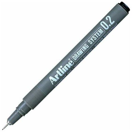 Μαρκαδόρος Artline Σχεδίου EK-23 0.2mm Μαύρος