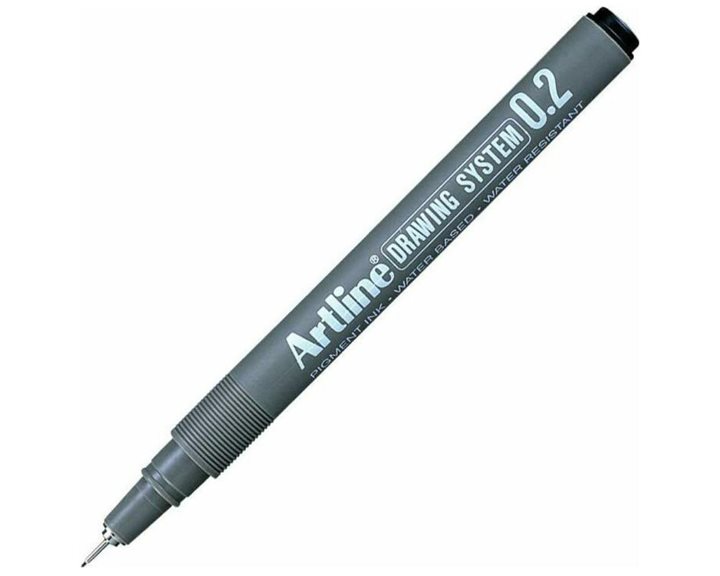 Μαρκαδόρος Artline Σχεδίου EK-23 0.2mm Μαύρος