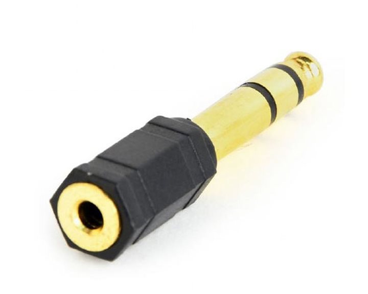 CABLEXPERT 6,3MM TO 3,5MM AUDIO ADAPTER PLUG