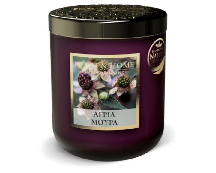 Κερί Αρωματικό Heart & Home Αγρια Μούρα 110g