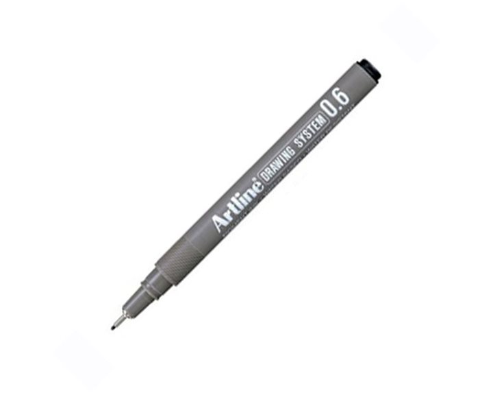 Μαρκαδόρος Artline Σχεδίου EK-23 0.6mm Μαύρος