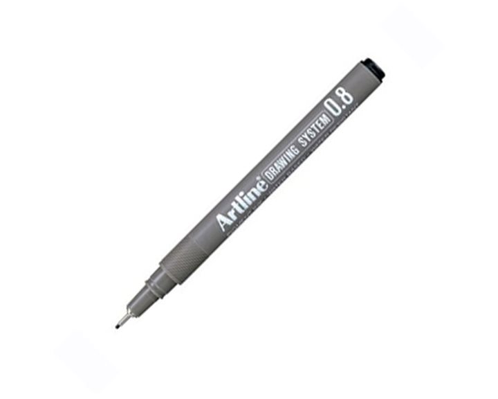 Μαρκαδόρος Artline Σχεδίου EK-23 0.8mm Μαύρος