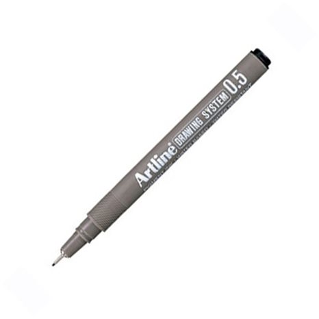 Μαρκαδόρος Artline Σχεδίου EK-23 0.5mm Μαύρος