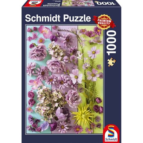 Παζλ Schmidt 1000τμχ. 693χ493mm Βιολετί Μπουμπούκια 58944