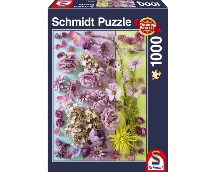 Παζλ Schmidt 1000τμχ. 693χ493mm Βιολετί Μπουμπούκια 58944