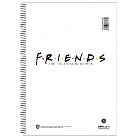 Τετράδιο Σπιράλ 17x25 Salko Friends Vol.1  4Θεμ.120φυλ. 7374