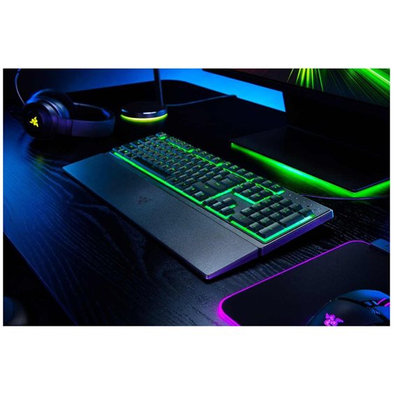 Razer ORNATA V3 X Gaming Keyboard - Low Profile Membrane - Split Resist - RGB - GR Layout