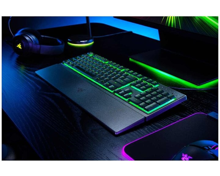 Razer ORNATA V3 X Gaming Keyboard - Low Profile Membrane - Split Resist - RGB - GR Layout