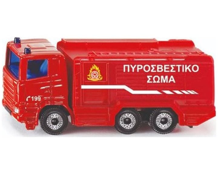 Siku Όχημα Πυροσβεστικής με Μάνικα Ελληνικό  6/50/HK SIGR1036