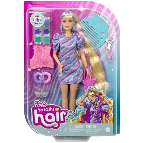 Barbie Totally Hair - Stars HCM88