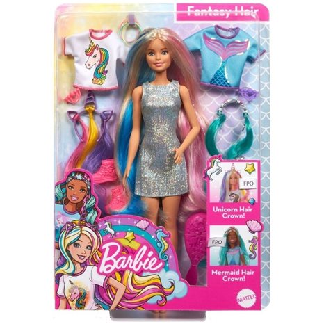 Barbie Φανταστικά Μαλλιά Ghn04
