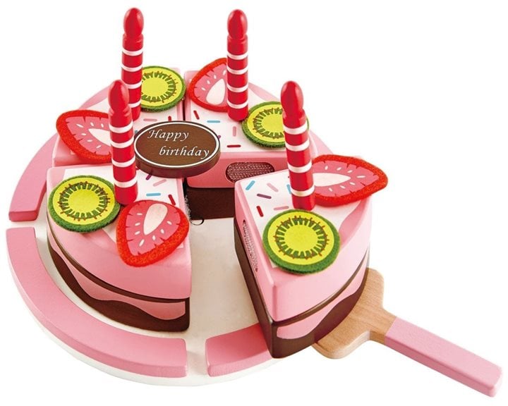 Hape Playfully Delicious Ξυλ.Τουρτα Γενεθλιων Double Flavored 0401.E3140A/B