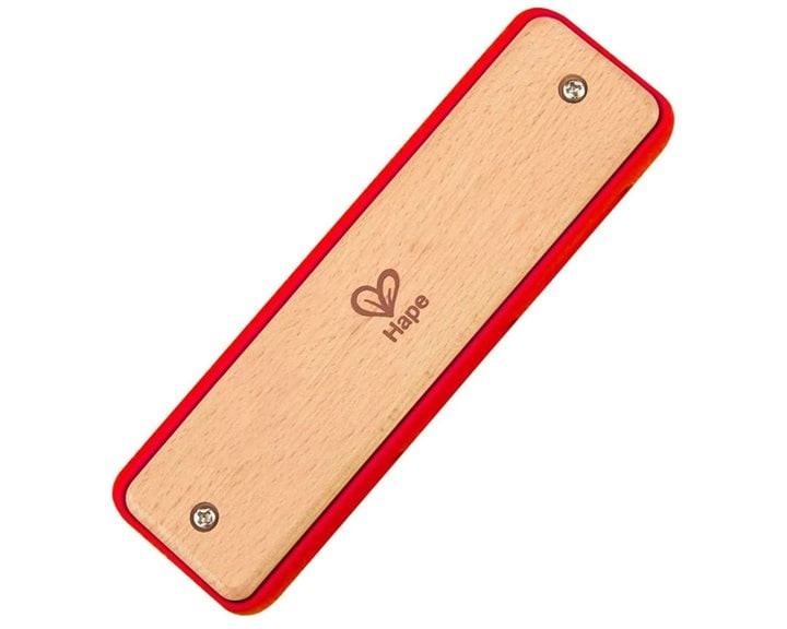 Hape Early Melodies Ξύλινο Blues Harmonica (E0616A)