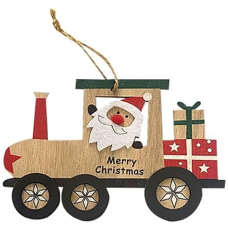 Στολίδι Κρεμαστό Αμάξι Με Άγιο 15x10cm Xmasfest 1133276