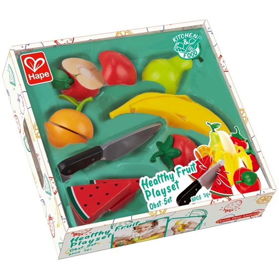 Hape Playfully Delicious Ξύλινο Σετ Healthy Fruit (E3171A)