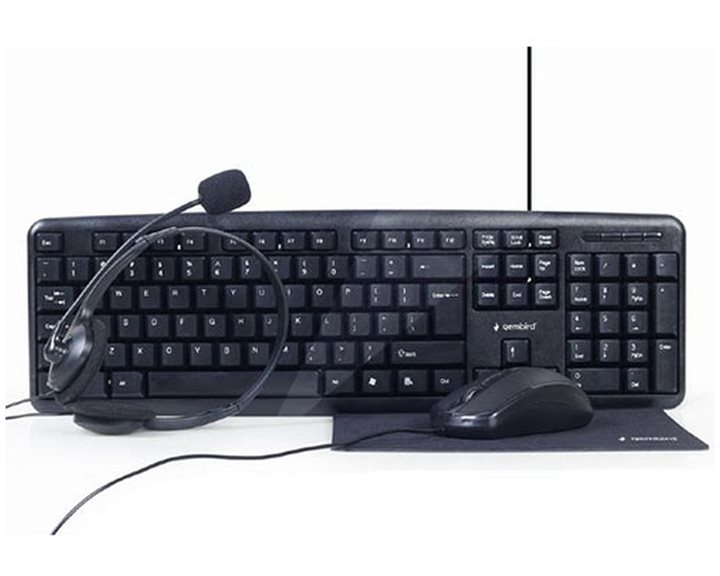 GEMBIRD 4-in-1 OFFICE KIT, US LAYOUT