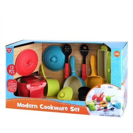 Playgo Σετ Κουζινικών Modern Cookware13τμχ. (3701)