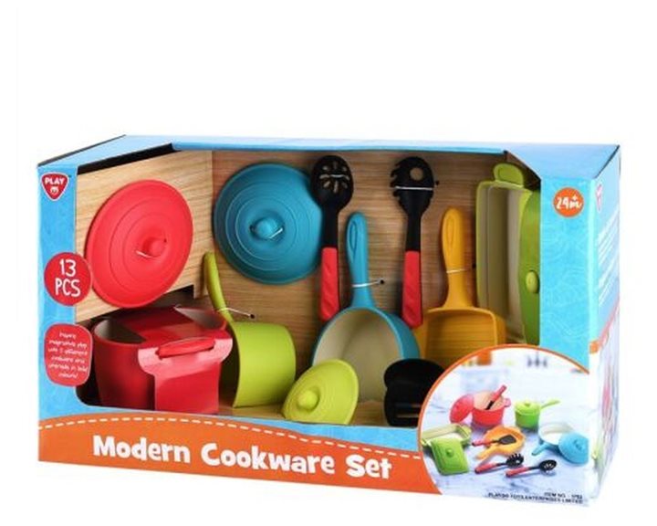 Playgo Σετ Κουζινικών Modern Cookware13τμχ. (3701)