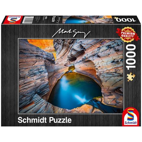 Πάζλ Schmidt Mark Gray - Indigo 1000τεμ. 59922