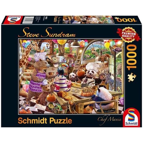Πάζλ Schmidt Steve Sundram: Chef Mania 1000τεμ. 59663